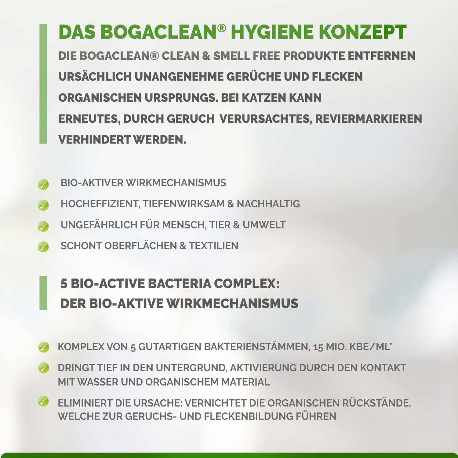 Bogaclean Flecken- und Geruchsentferner
