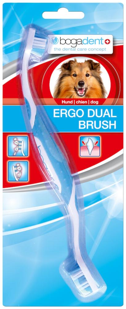 Bogadent Ergo Dual Brush  Zahnbürste für Hunde