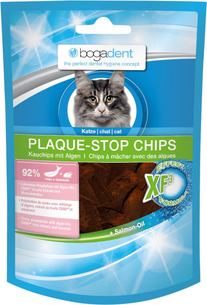 Bogadent Plaque-Stop Chips Fisch Katze