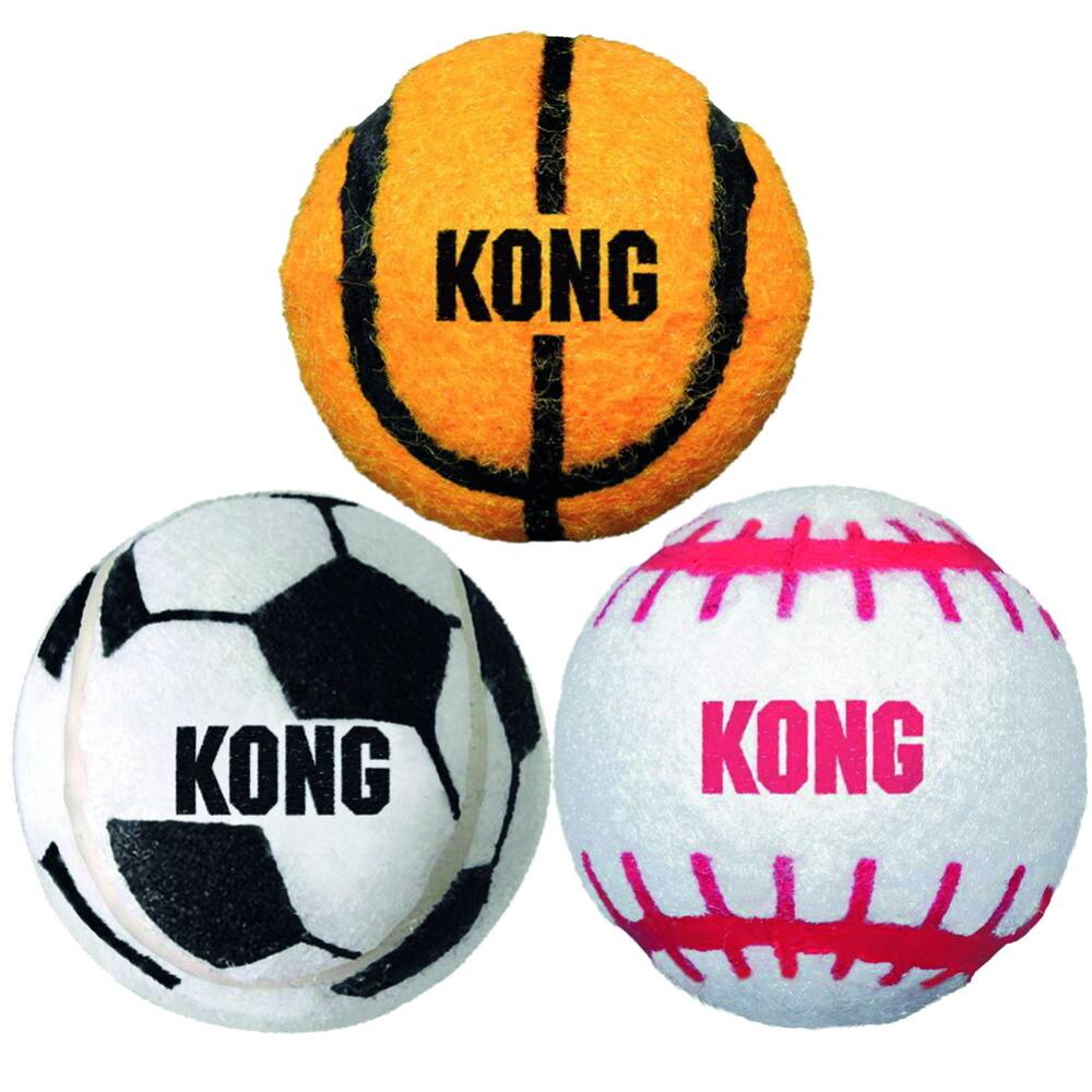 Kong Sport Balls 6 cm Set zu 3 Stück