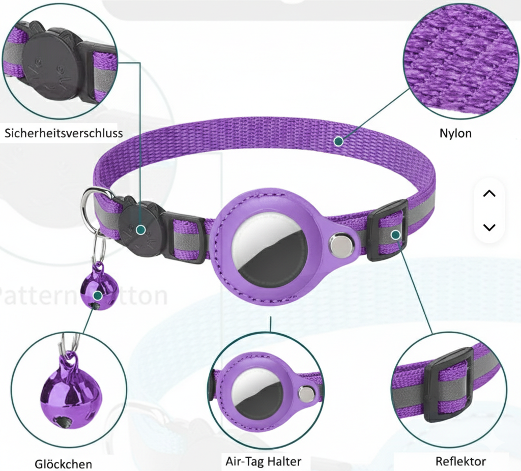 Halsband Air Tag