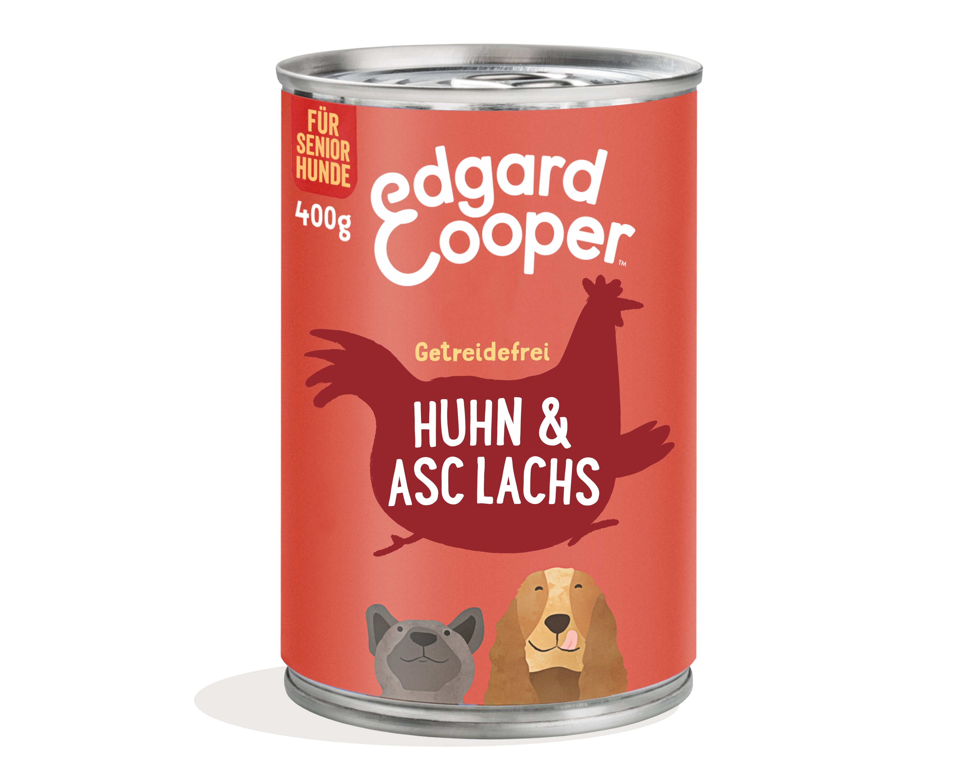 Can Senior Huhn + Lachs mit Brokkoli 6x400g