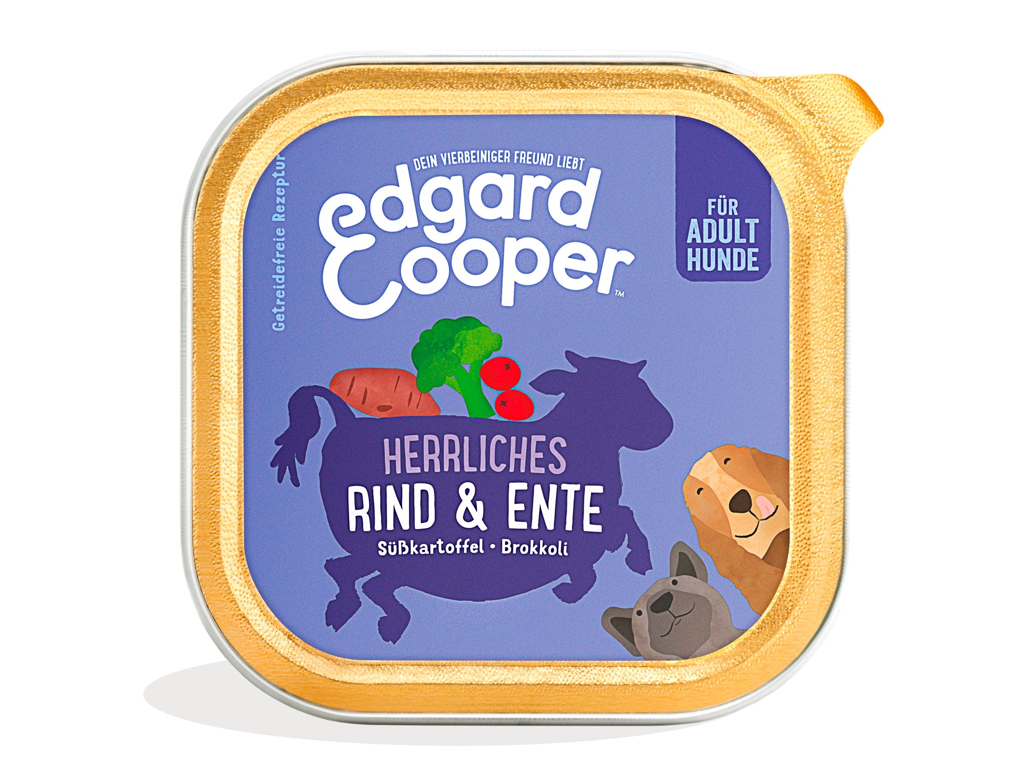 Can Adult Rind + Ente mit Süsskartoffel 11x150g