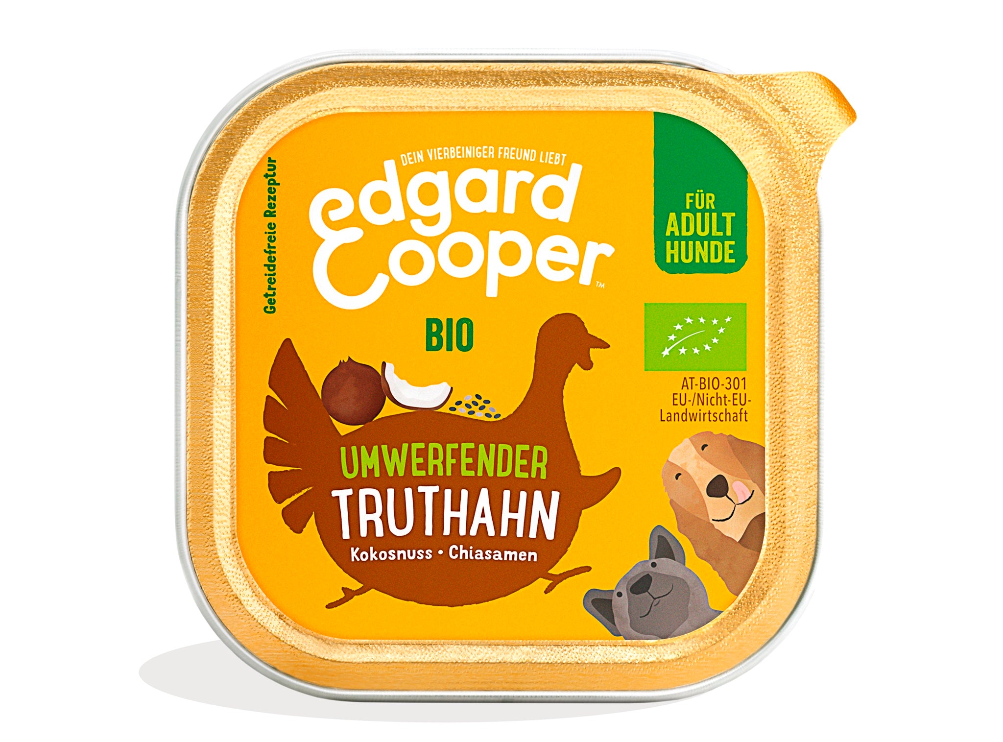 Can Adult Bio Truthahn mit Kokosnuss 17x100g