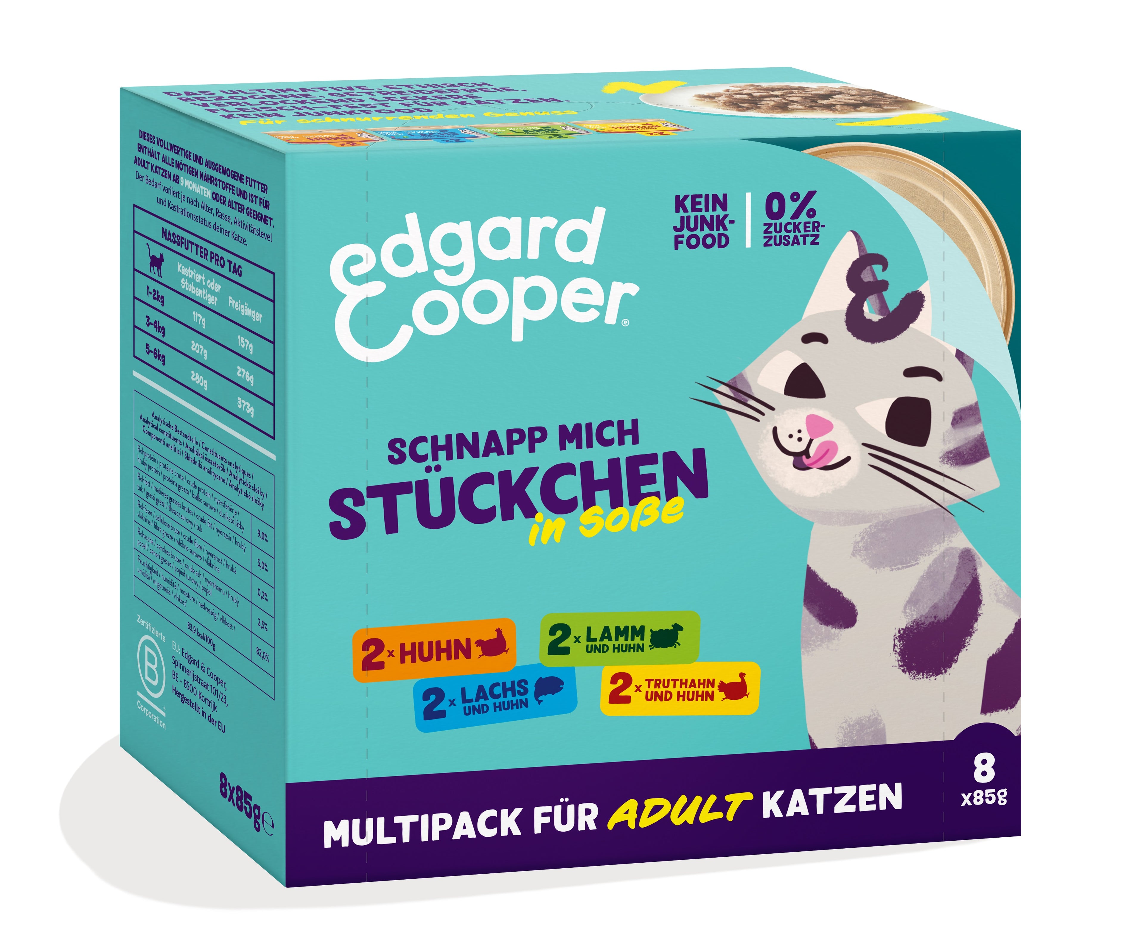Fel Adult Multipack Chunks (4 Sorten) 8x85g