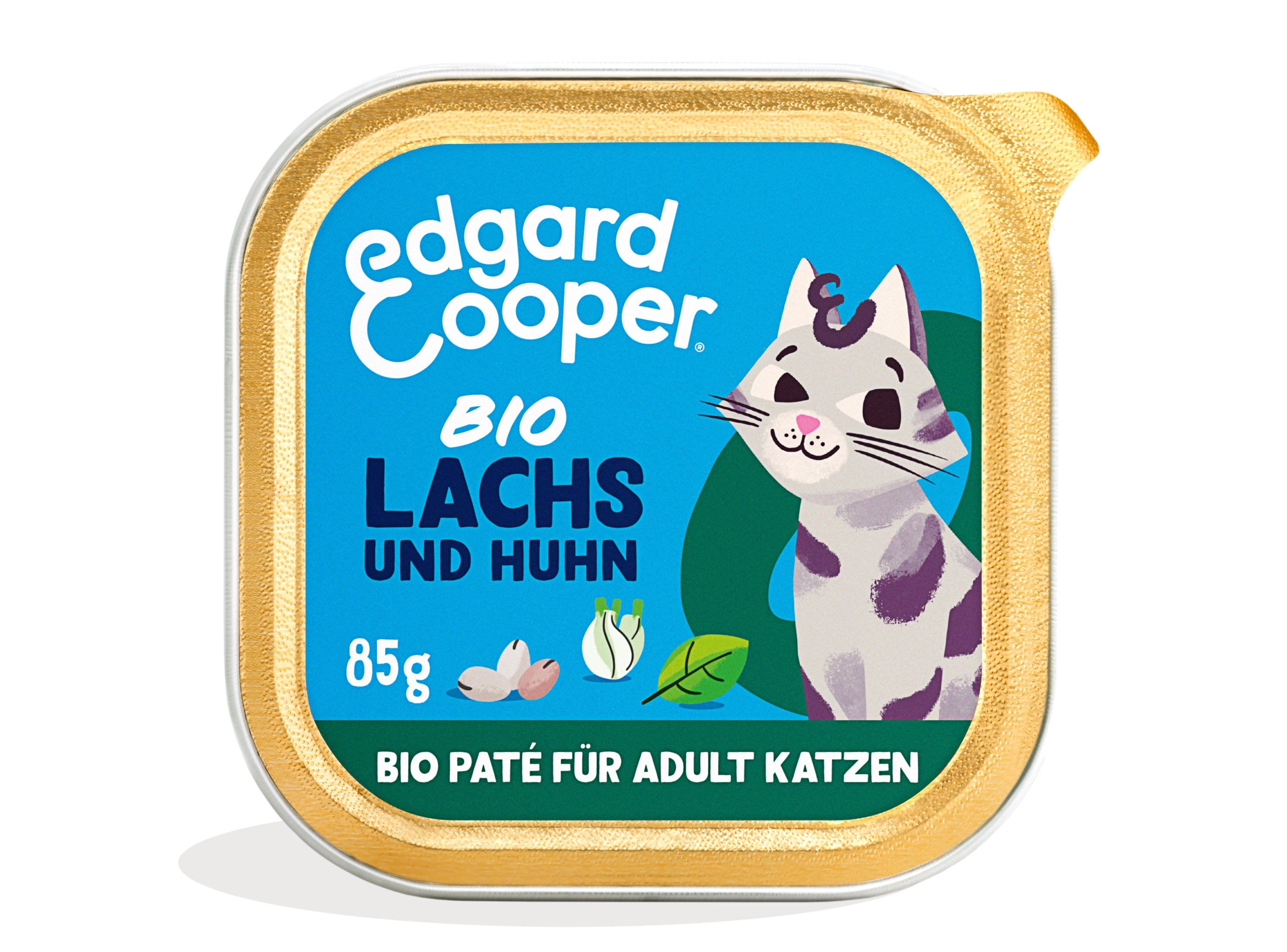 Fel Adult Bio Lachs + Huhn mit Chiasamen 16x85g