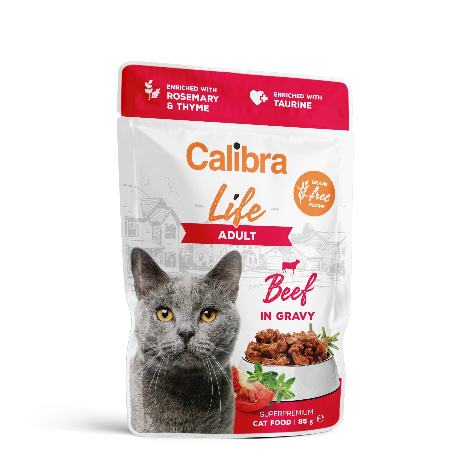 Feline Adult Rind in Sauce - Pouch