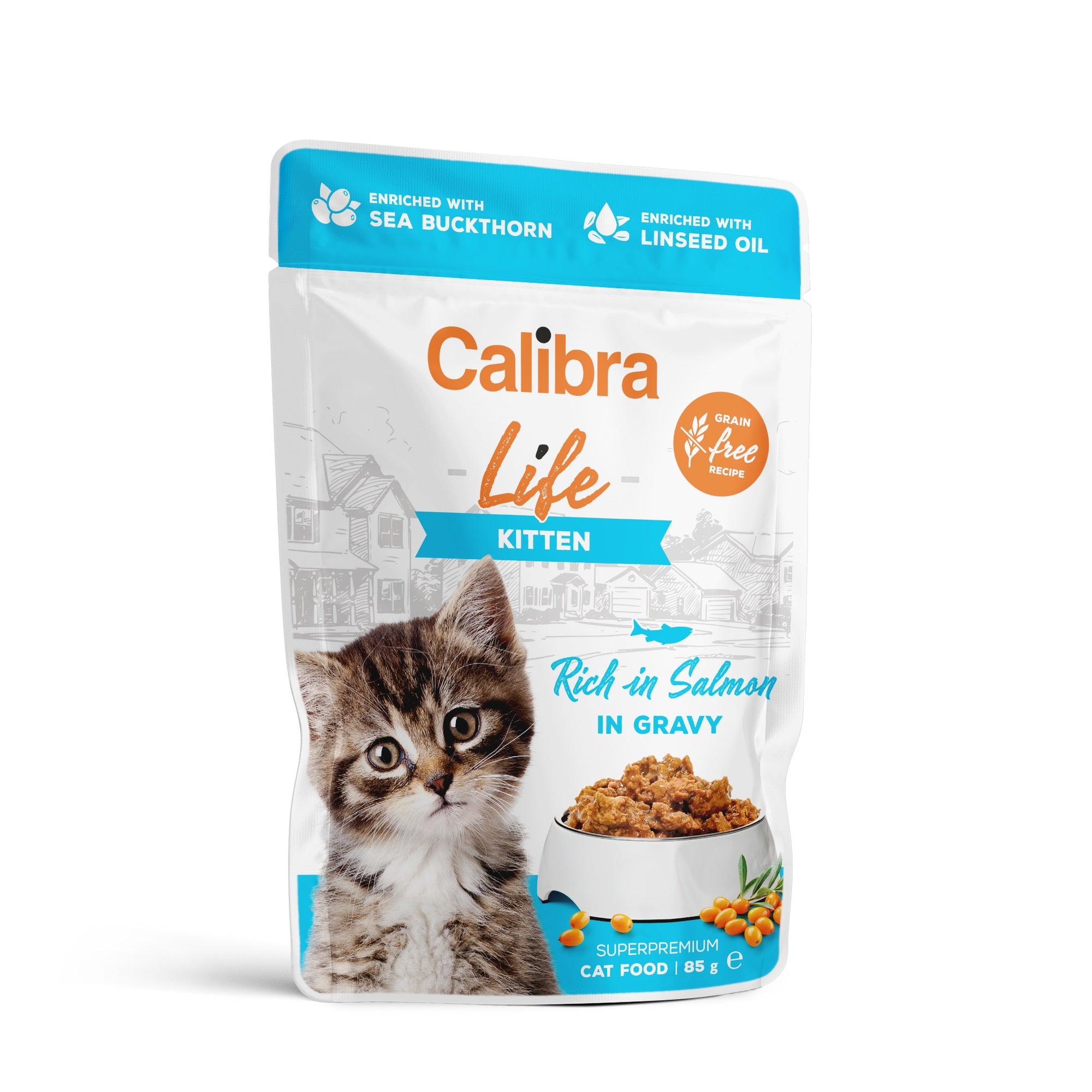 Feline Kitten Lachs in Sauce - Pouch