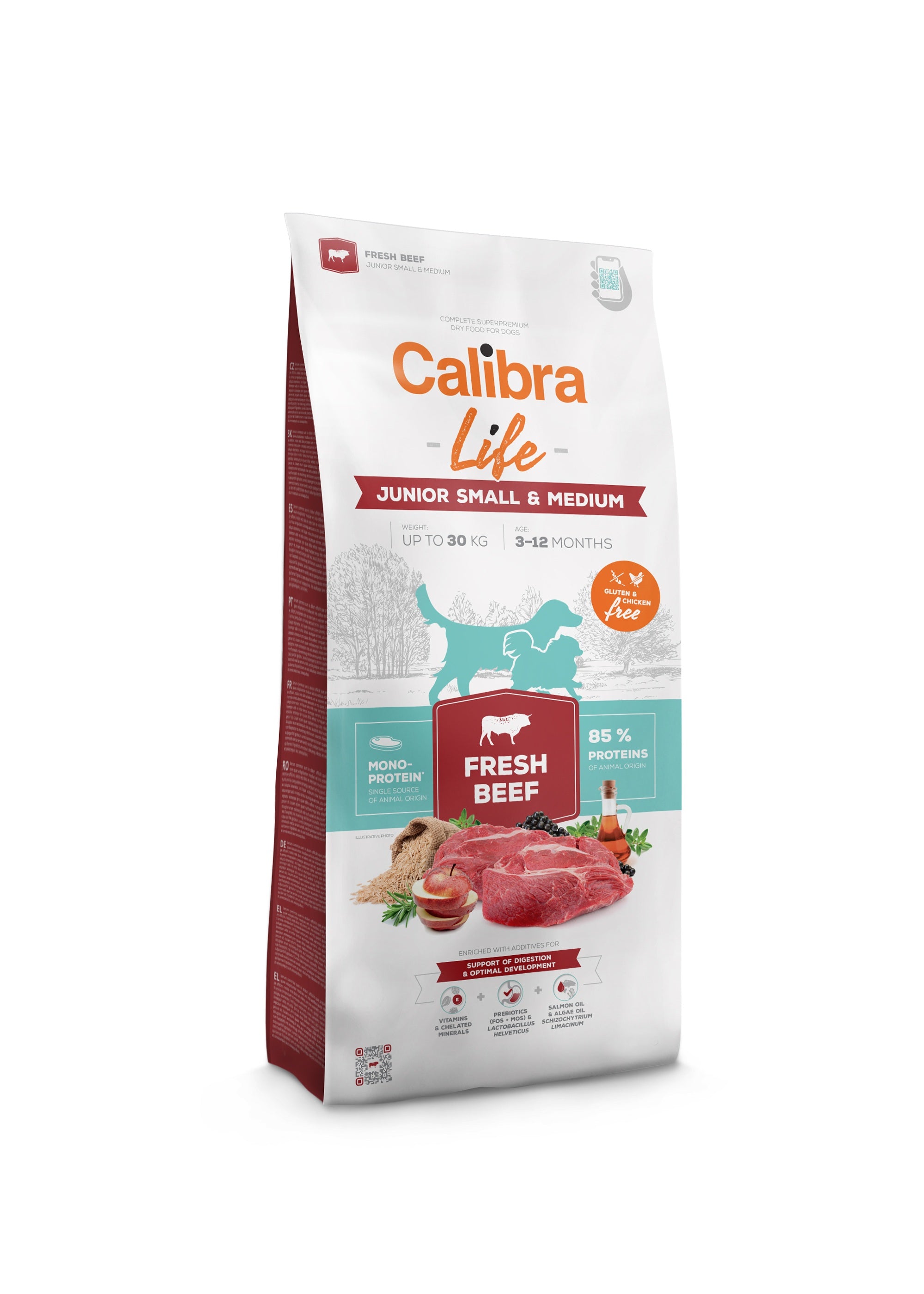 Canine Junior Small + Medium Rind & Reis 2.5kg