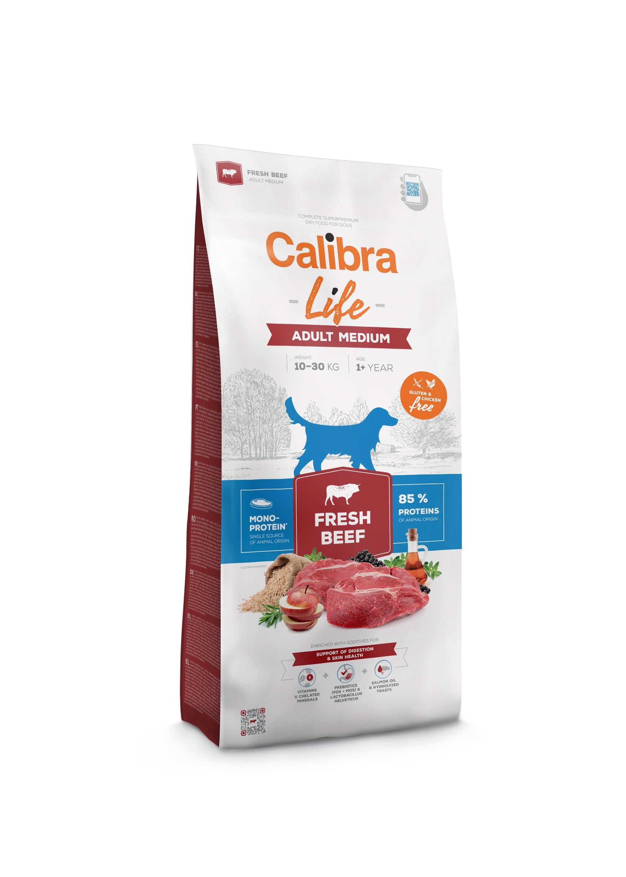 Canine Adult Medium Rind & Reis 12kg