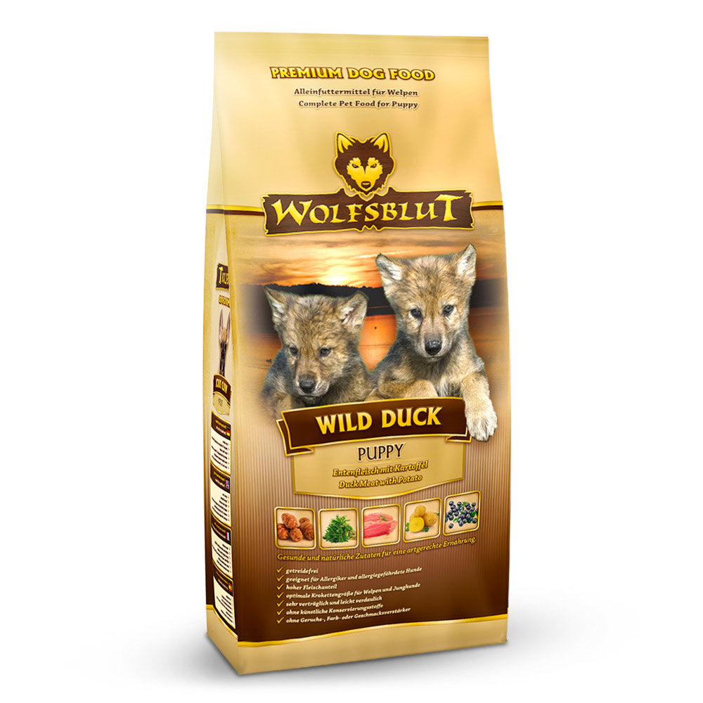 Puppy Wild Duck - Ente mit Kartoffel 2kg