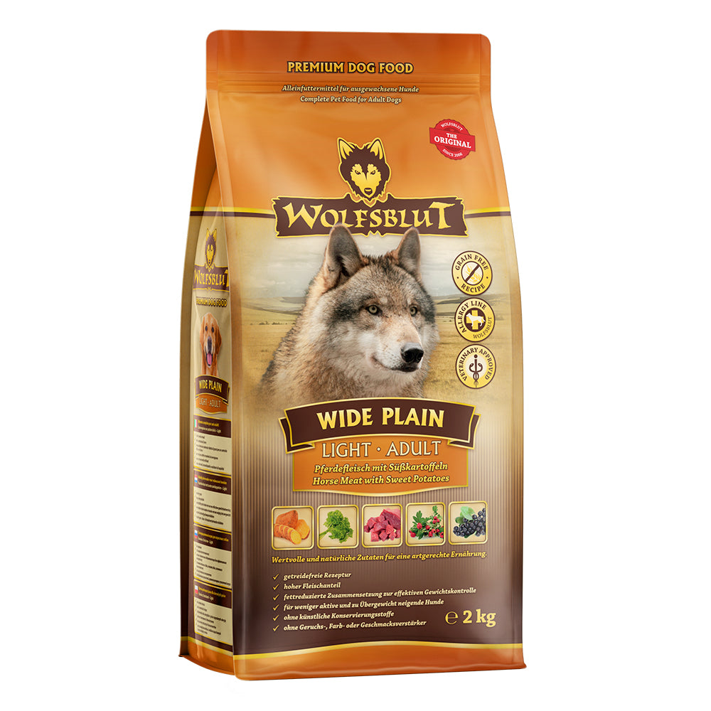 Can Adult Light Wide Plain - Pferd mit Süsskartoffel 2kg