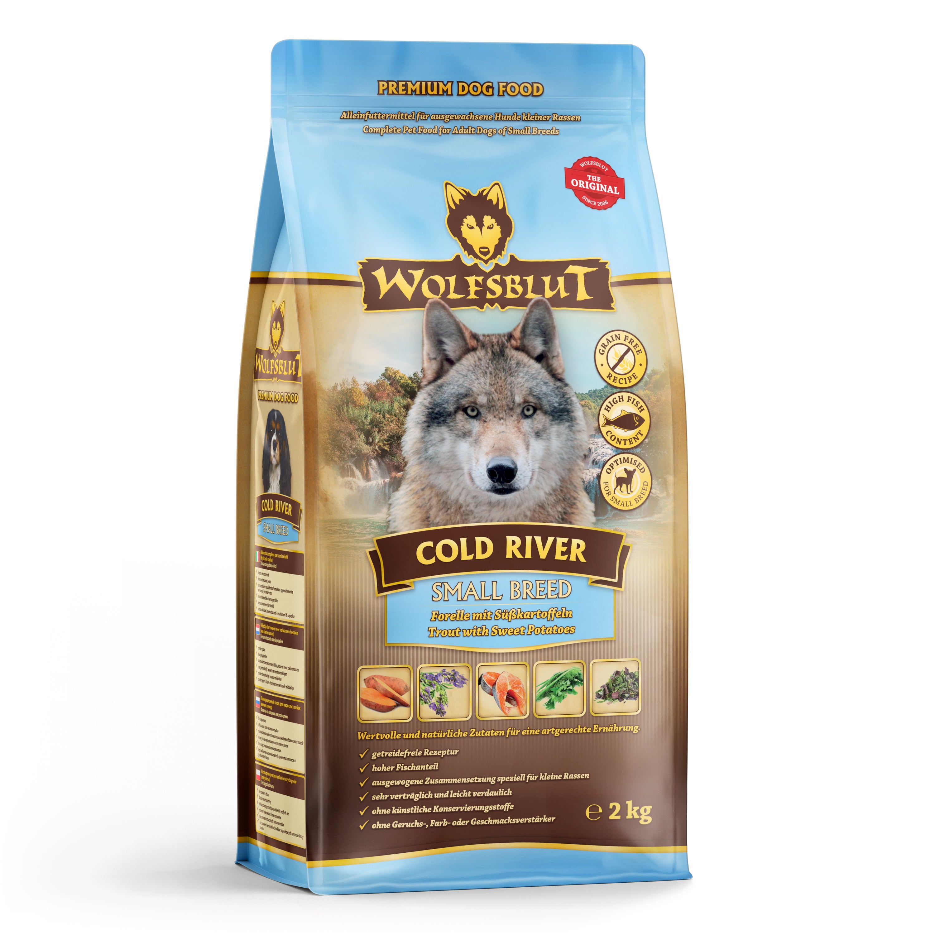 Can Adult Small Breed Cold River - Forelle mit Süsskartoffel 2kg