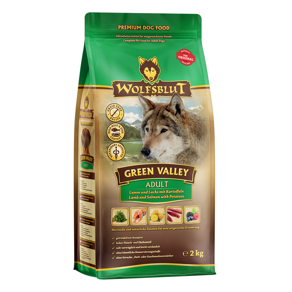 Can Adult Green Valley - Lamm & Lachs mit Kartoffel 2kg