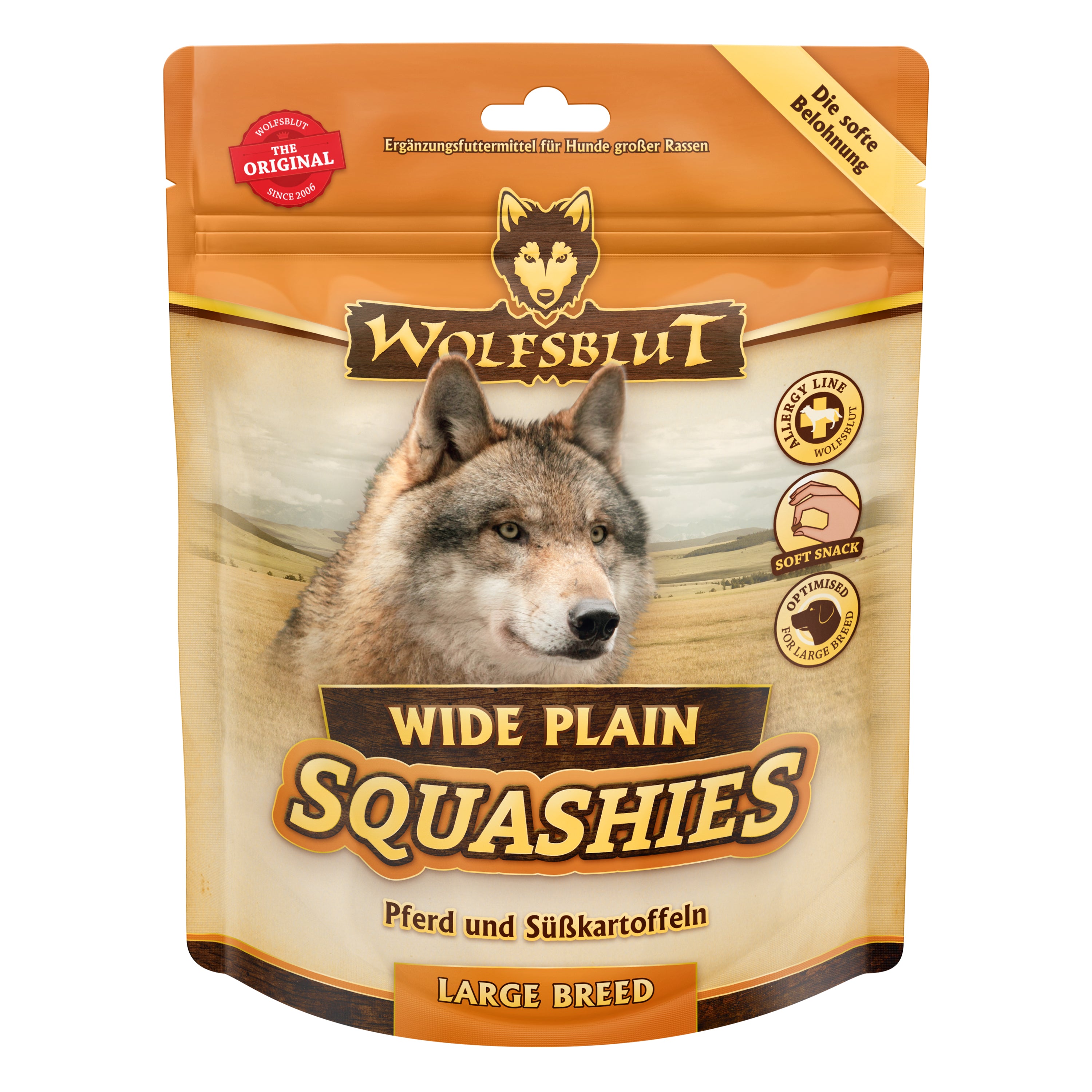Can Large Breed Wide Plain Squashies 6x300g