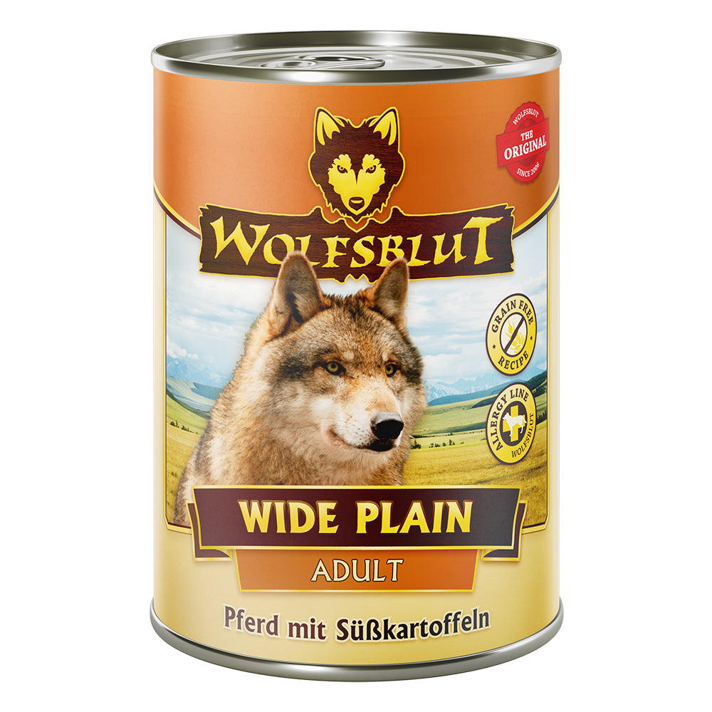 Can Adult Wide Plain - Pferd mit Süsskartoffel 6x395g