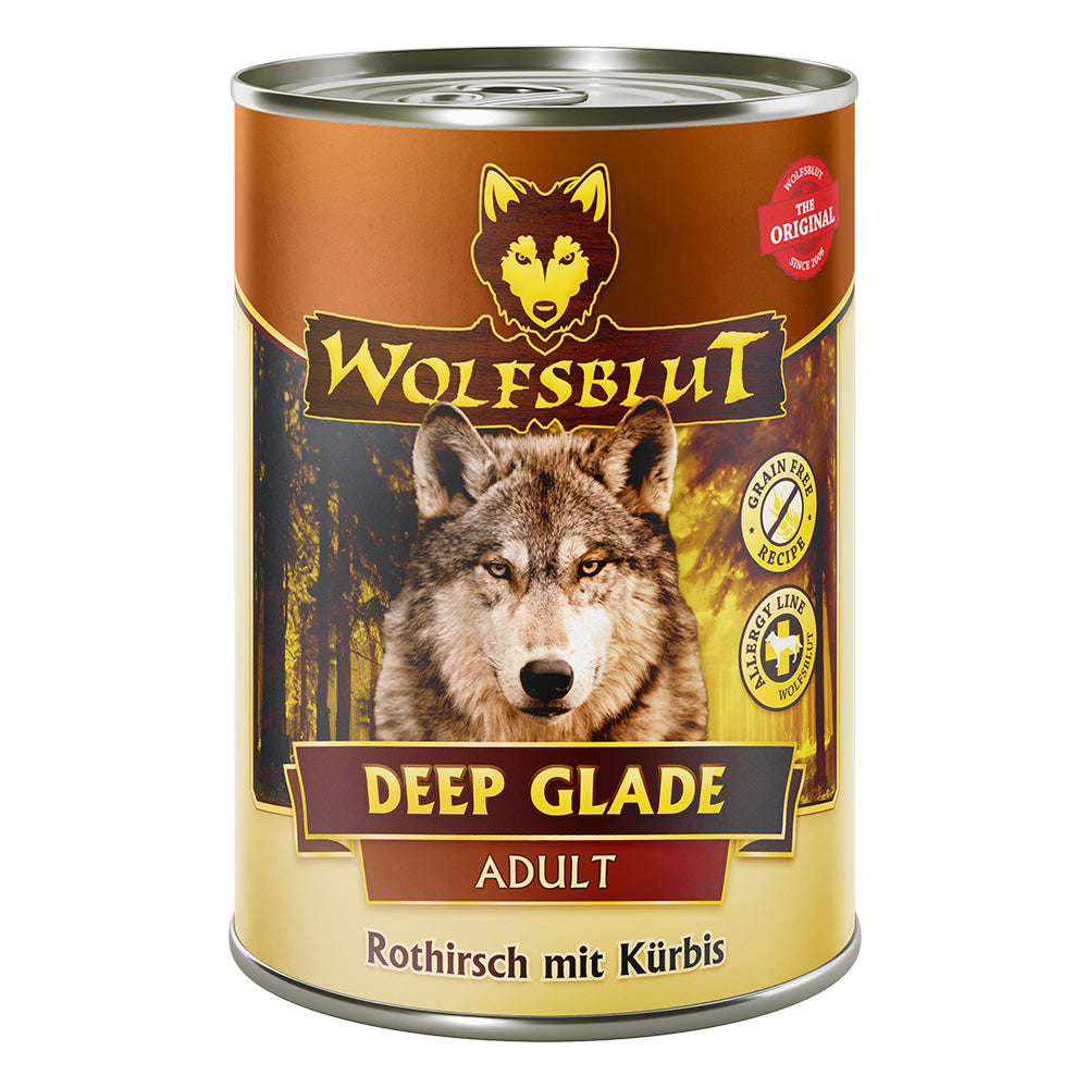 Can Adult Deep Glade - Rothirsch mit Kürbis 6x395g