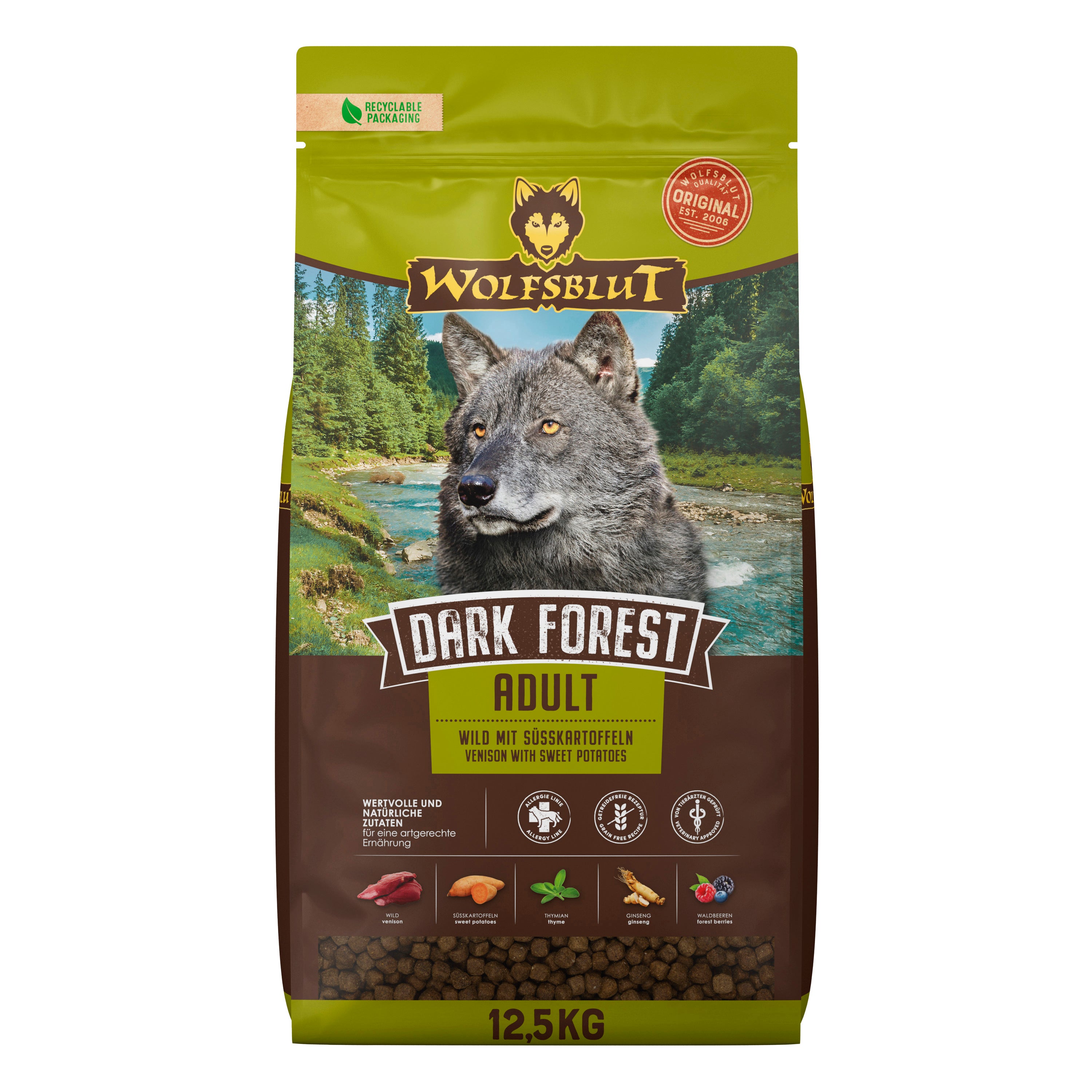 Can Adult Dark Forest - Wild mit Süsskartoffel 12,5kg