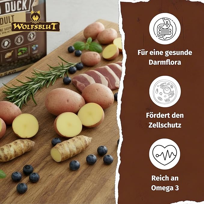 Can Adult Wild Duck - Ente mit Kartoffel