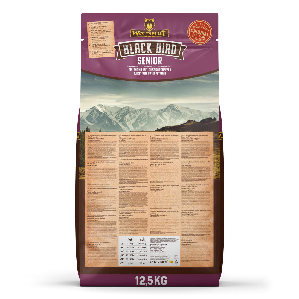 Can Senior Black Bird - Truthahn Süsskart 12,5kg