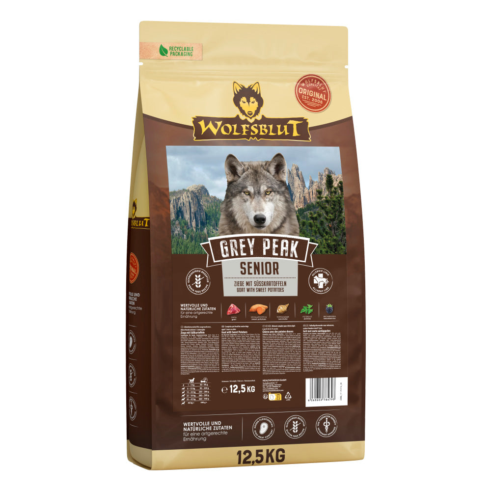 Can Senior Grey Peak - Ziege und Süsskart 12,5kg