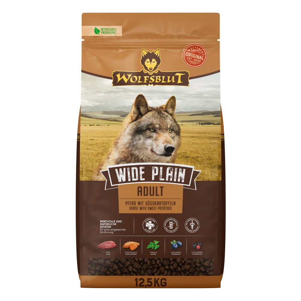 Can Adult Large Breed Wide Plain - Pferd mit Süsskartoffel 12,5kg