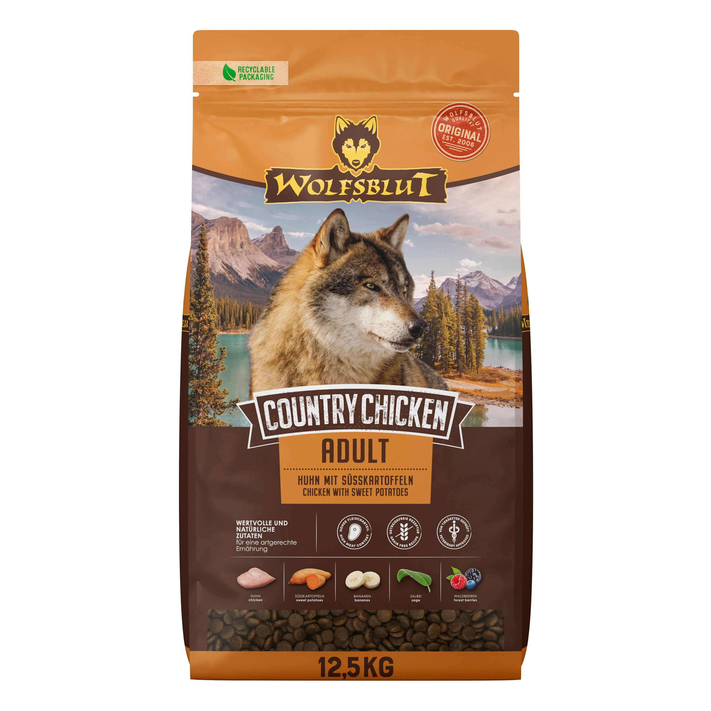 Can Adult Country Chicken - Huhn mit Süsskartoffel 12,5kg