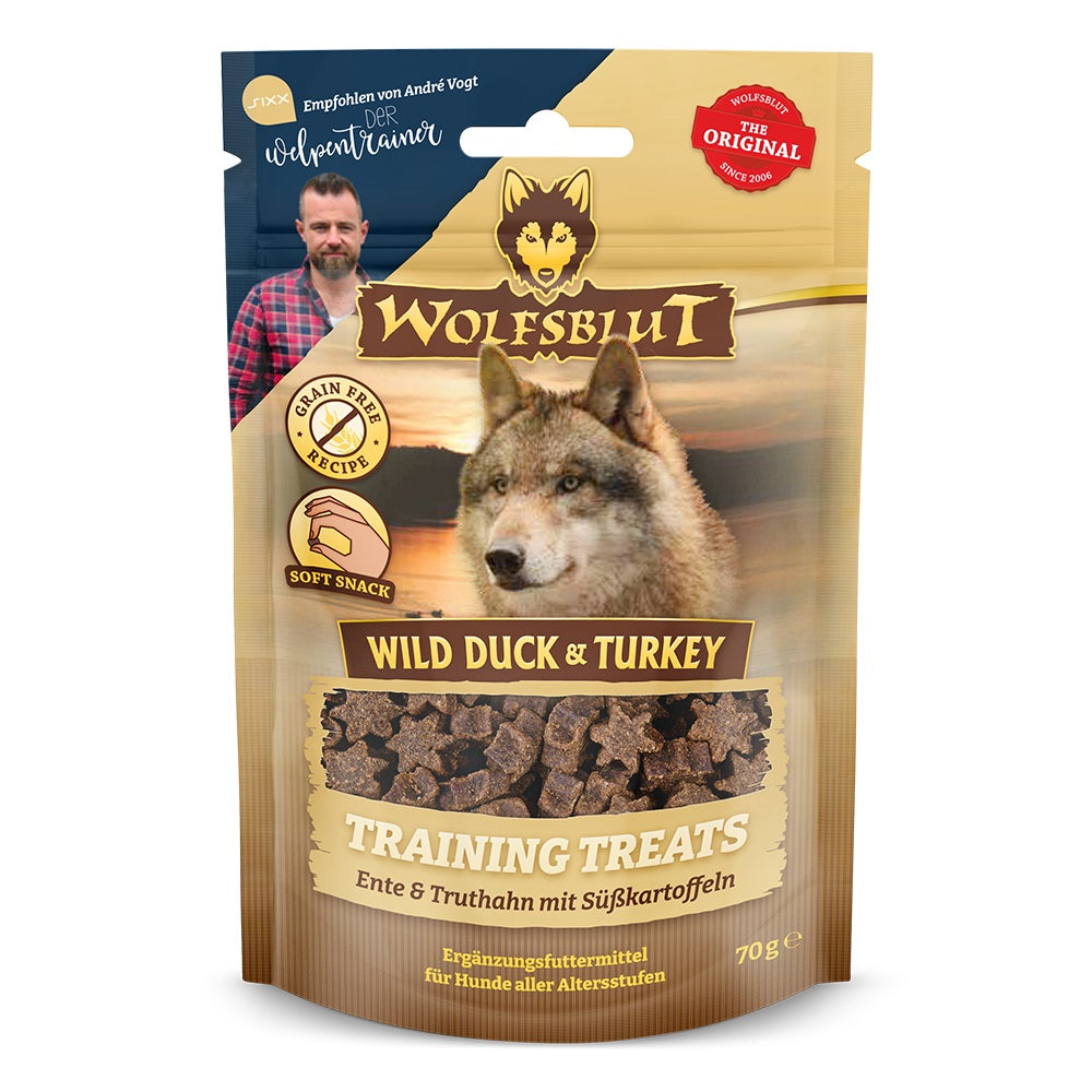 Can Wild Duck & Turkey Training Treats 7x 70g
