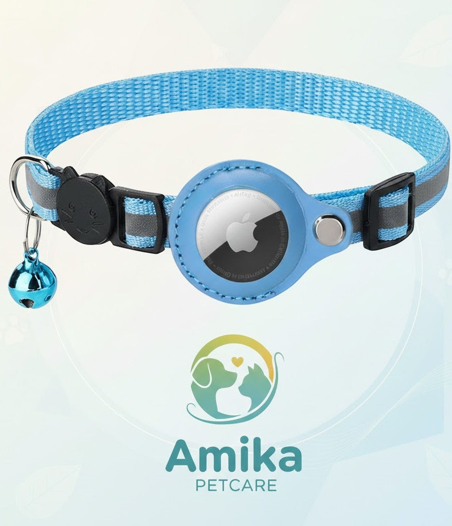Halsband Air Tag (blau)
