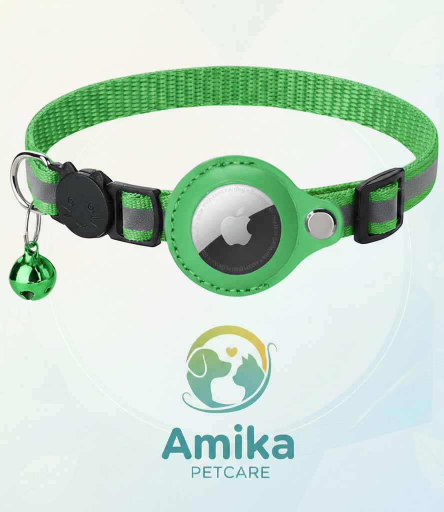 Halsband Air Tag (grün)