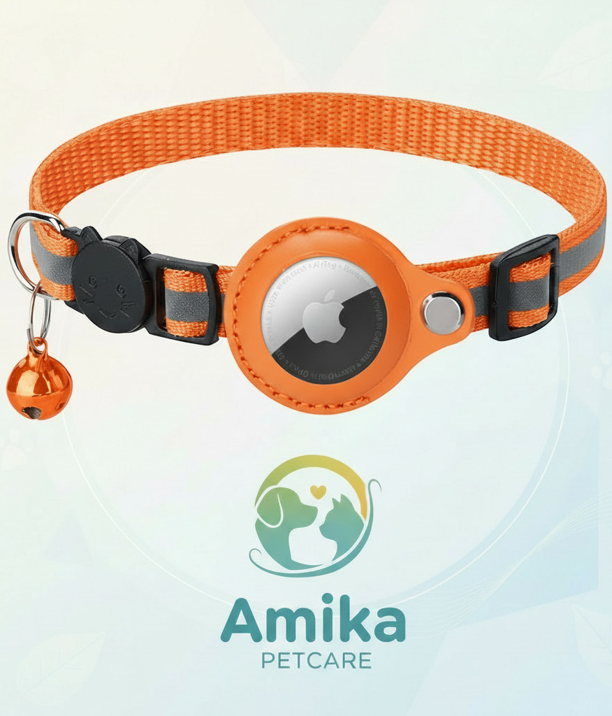 Halsband Air Tag (orange)